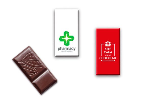 Mini čokoládka s logom